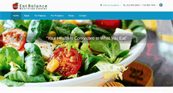 Desktop Screenshot of eatbalance.com